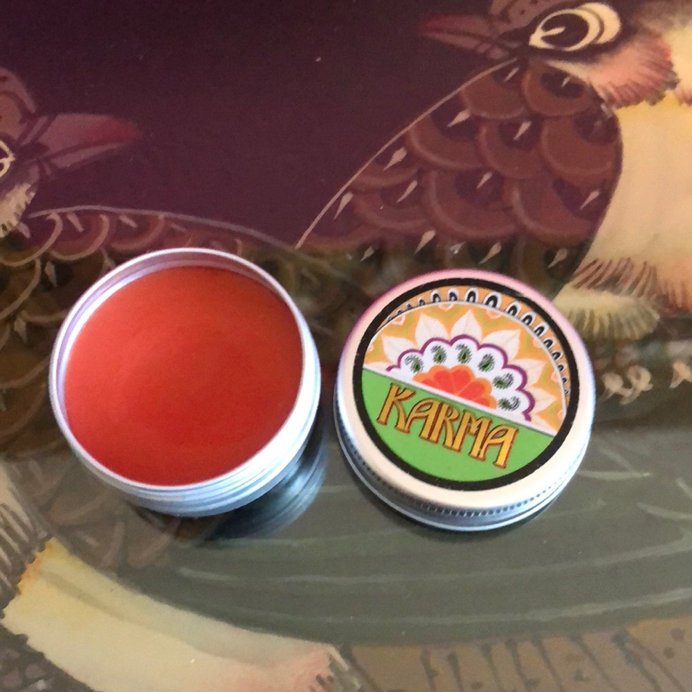 Lush karma solid perfume